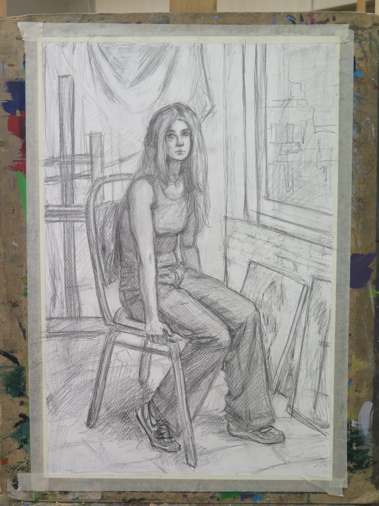Figure drawing for High School Portfolio for Laguardia Figure drawing for High School Portfolio for Laguardia
